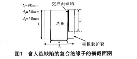 含缺陷复合绝缘子加速老化试验